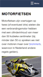 Mobile Screenshot of motorfietsen.org